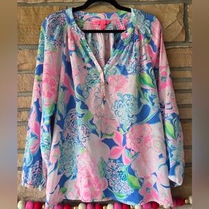 Lilly Pulitzer Silk Elsa Blouse